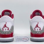 Giày Nike Air Jordan 3 Retro ‘Cardinal Red’ đỏ trắng