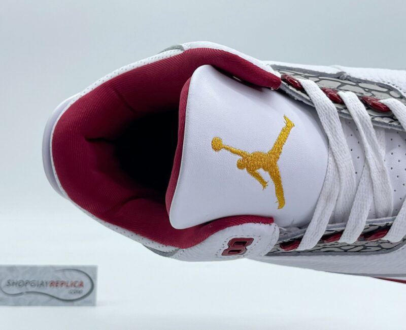 Giày Nike Air Jordan 3 Retro ‘Cardinal Red’ đỏ trắng