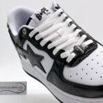 Giày A Bathing Ape Bape Sta Low Black Đen Rep 1:1