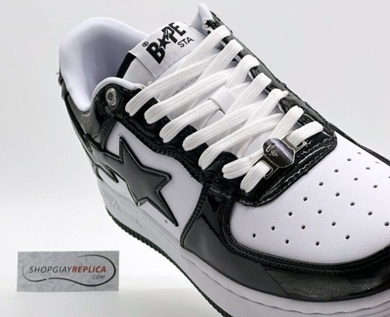 Giày A Bathing Ape Bape Sta Low Black Đen Rep 1:1