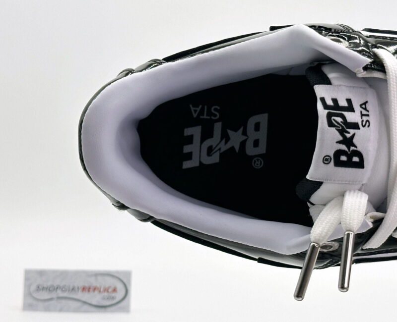 Giày A Bathing Ape Bape Sta Low Black Đen Rep 1:1