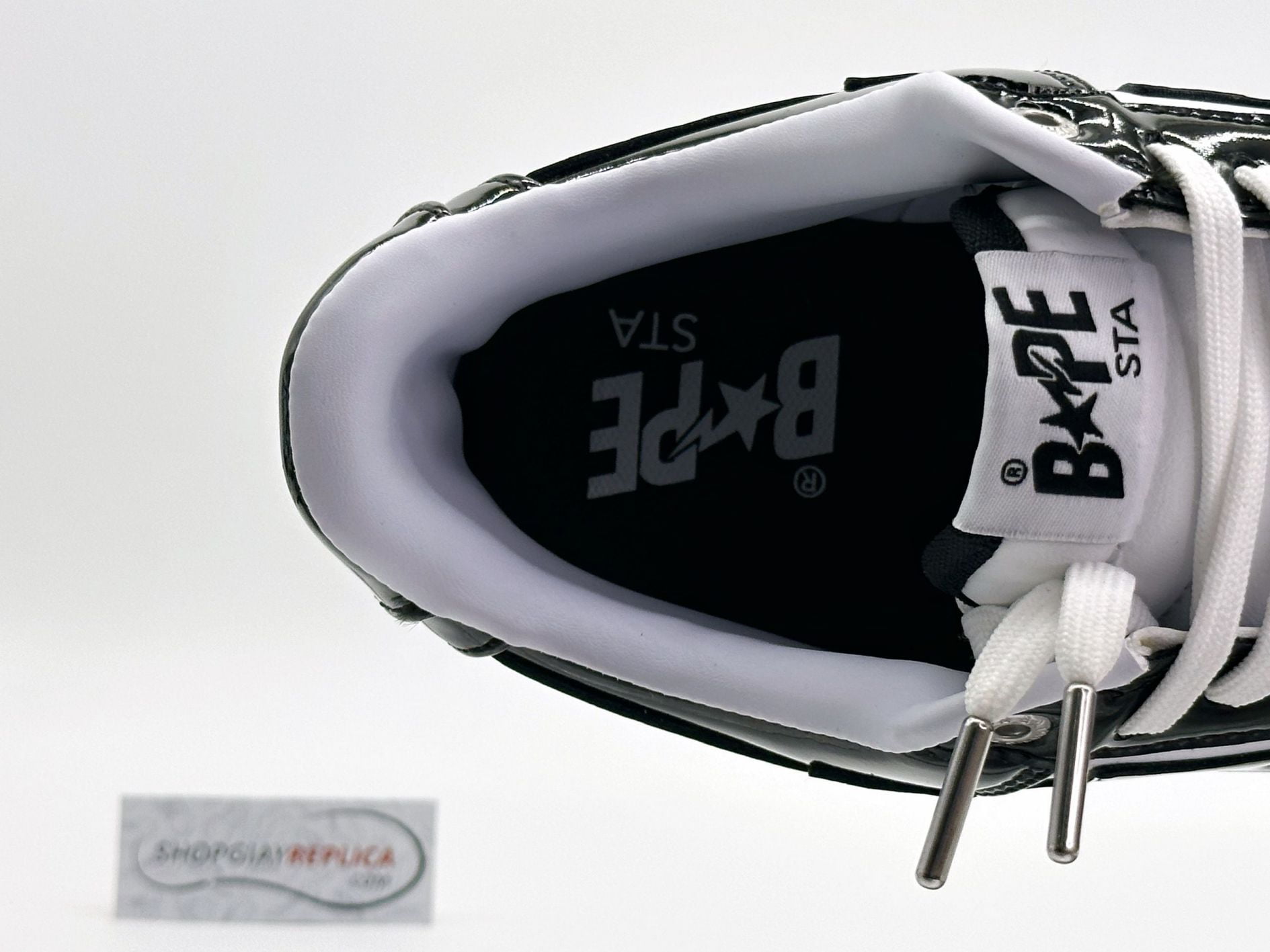 Giày A Bathing Ape Bape Sta Low Black Đen Rep 1:1