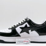 Giày A Bathing Ape Bape Sta Low Black Đen Rep 1:1