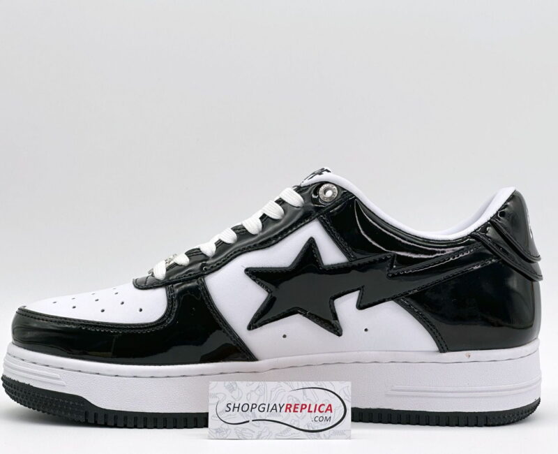 Giày A Bathing Ape Bape Sta Low Black Đen Rep 1:1