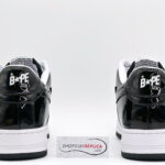 Giày A Bathing Ape Bape Sta Low Black Đen Rep 1:1