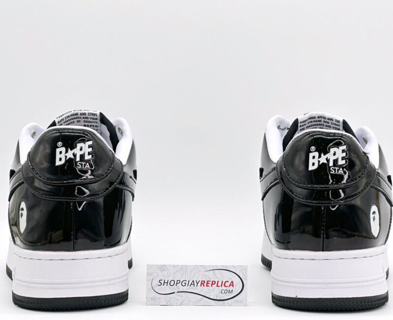 Giày A Bathing Ape Bape Sta Low Black Đen Rep 1:1