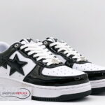 Giày A Bathing Ape Bape Sta Low Black Đen Rep 1:1