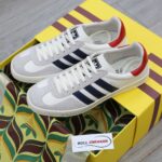 Giày Adidas x Gucci Gazelle White