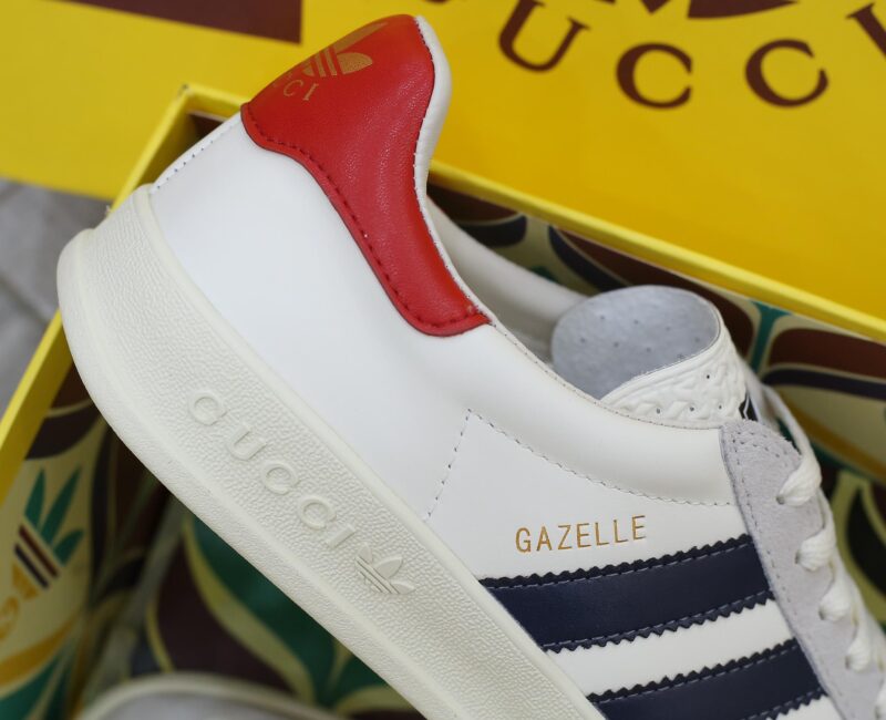 Giày Adidas x Gucci Gazelle White