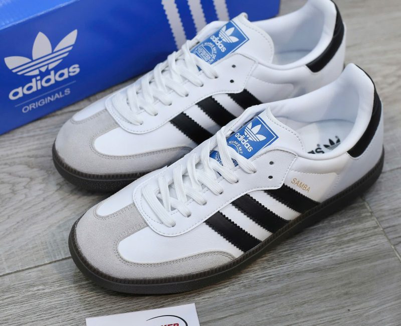 Giày Adidas Samba OG Cloud White Core Black