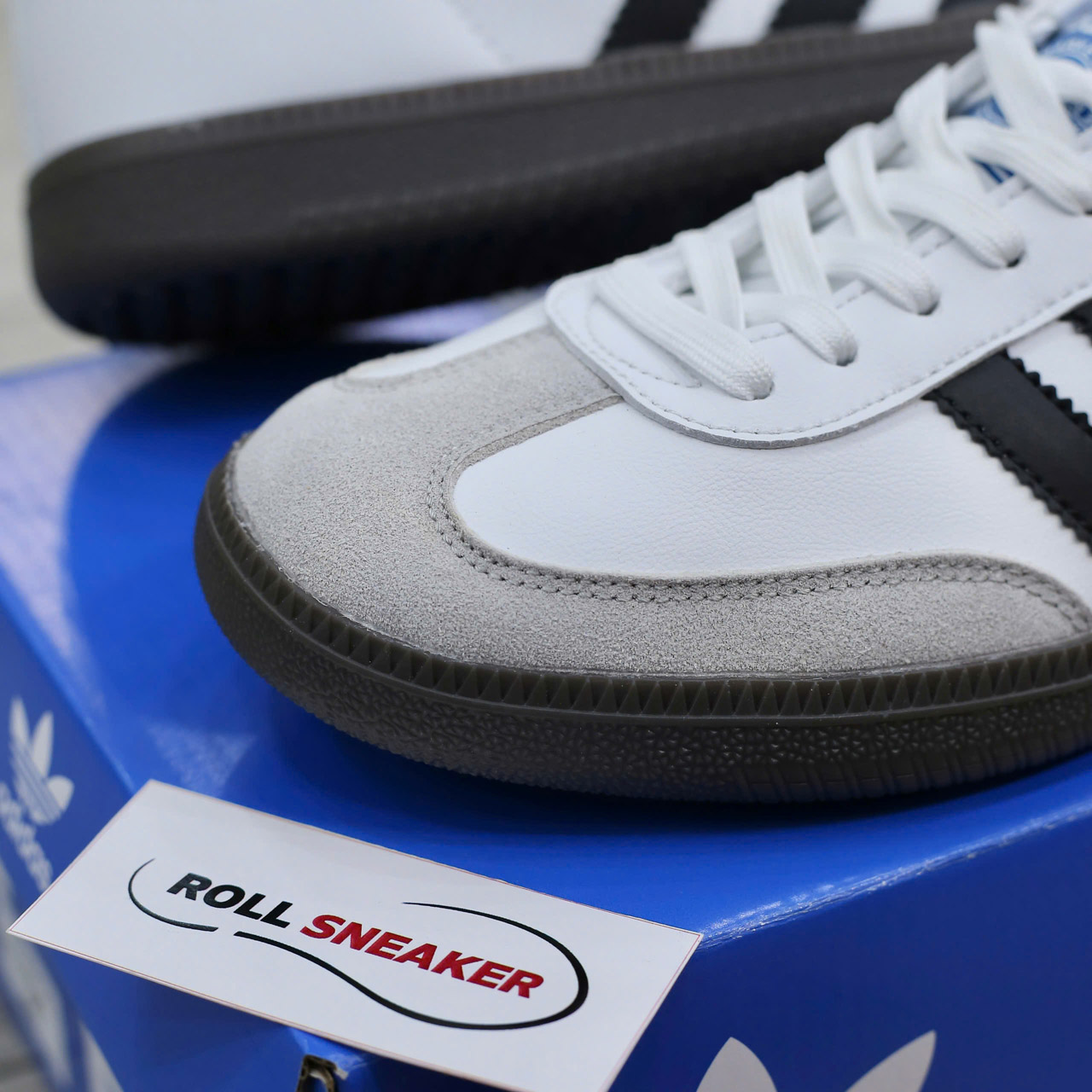 Giày Adidas Samba OG Cloud White Core Black