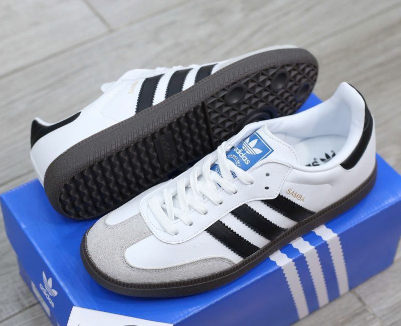Giày Adidas Samba OG Cloud White Core Black