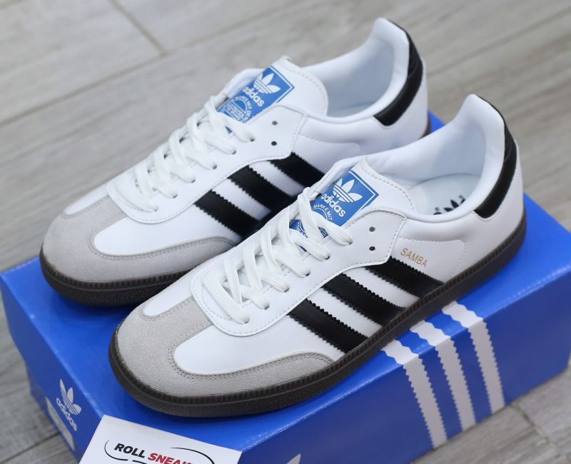 Giày Adidas Samba OG Cloud White Core Black