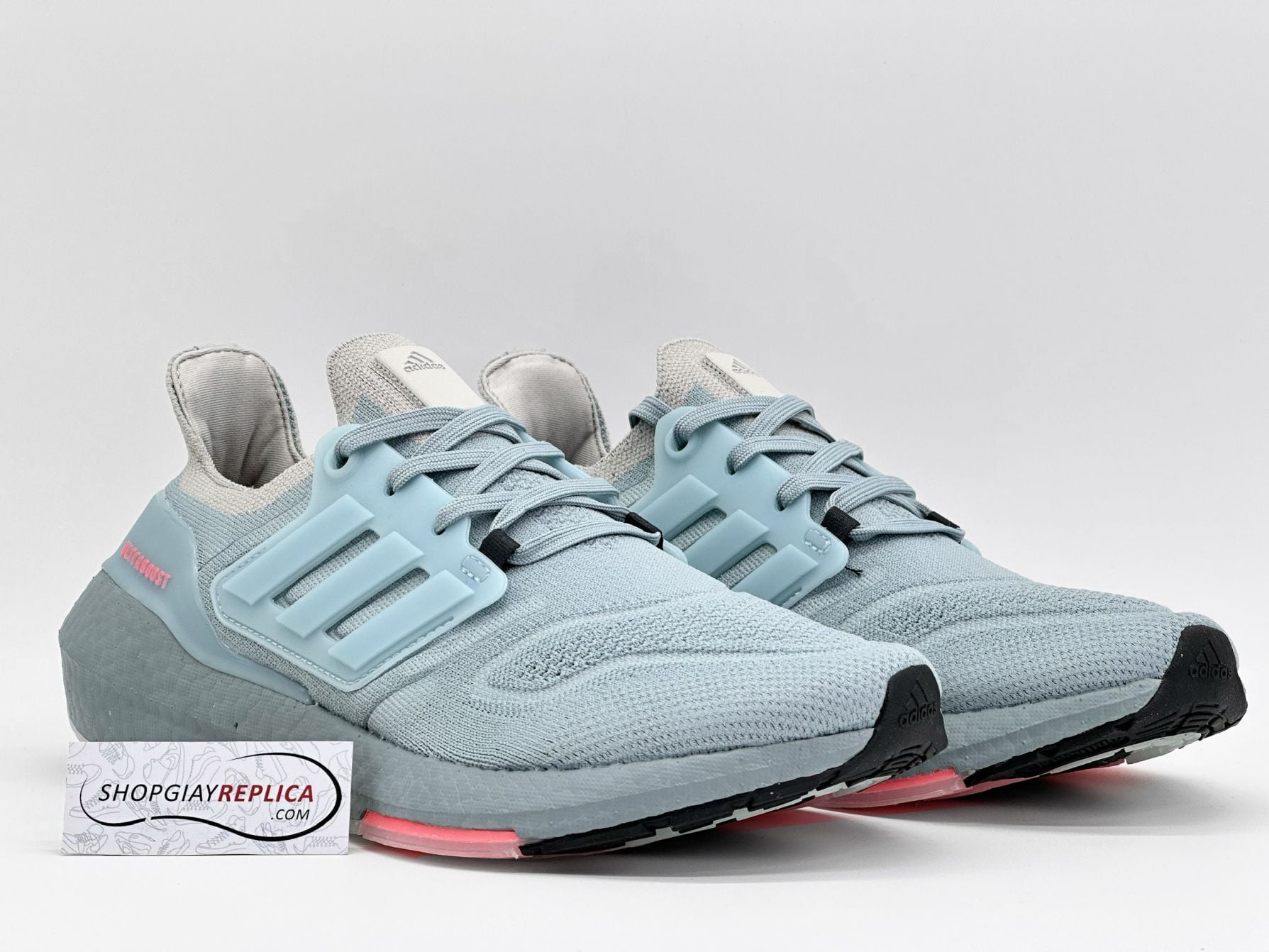 Giày Adidas UltraBoost 22 Magic Grey Turbo Xám Xanh