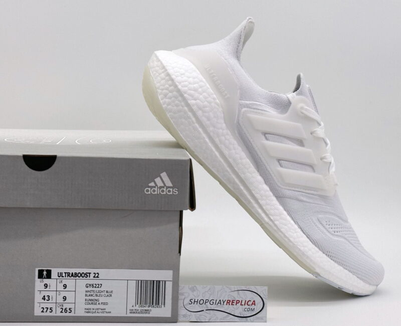 Giày Adidas UltraBoost 22 Triple White Like Auth