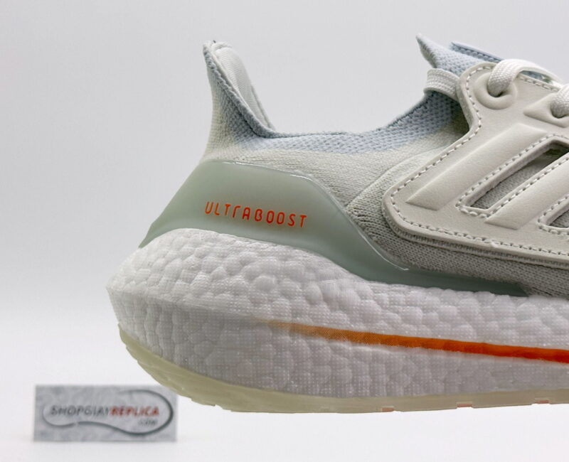Giày Adidas UltraBoost 22 White Blue Tint Orange Like Auth
