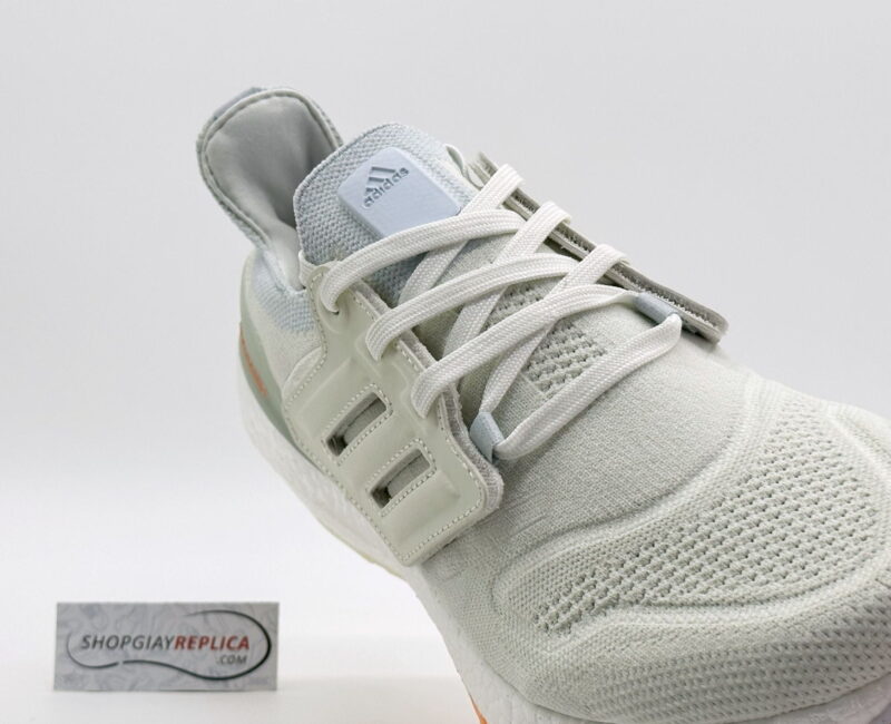 Giày Adidas UltraBoost 22 White Blue Tint Orange Like Auth