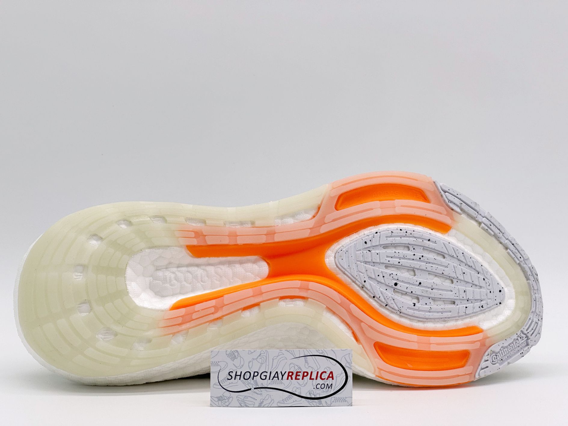 Giày Adidas UltraBoost 22 White Blue Tint Orange Like Auth