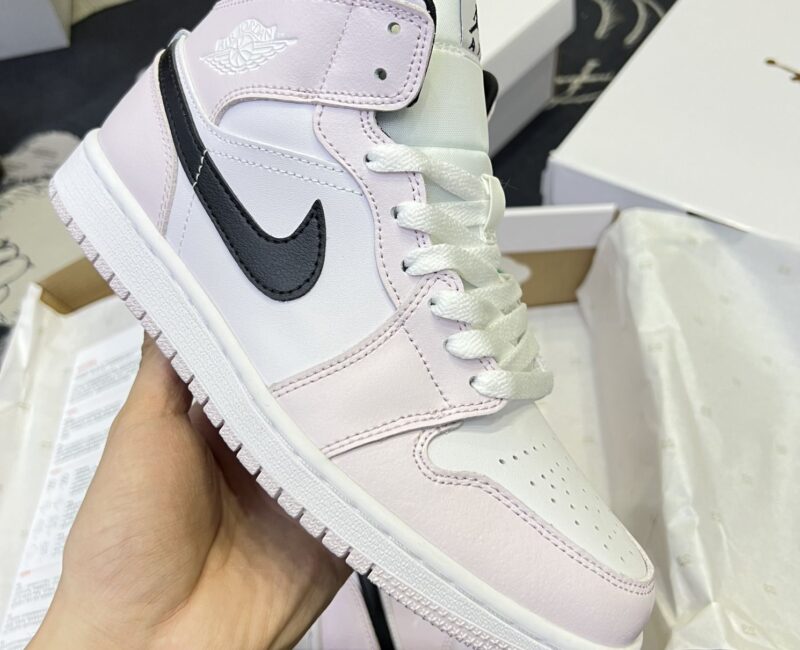 giày air jordan 1 mid hồng