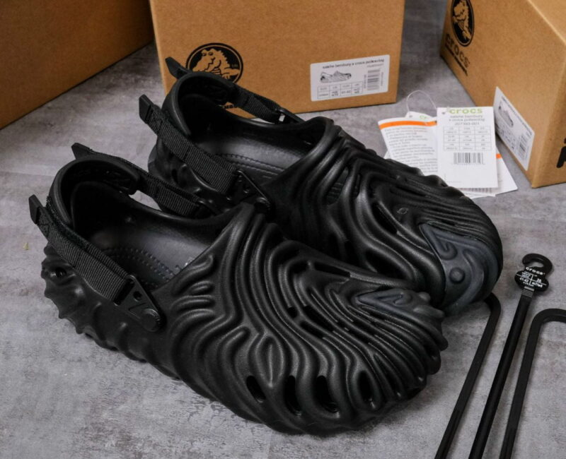 Dép Crocs Pollex Salehe Bembury Clog Black Đen