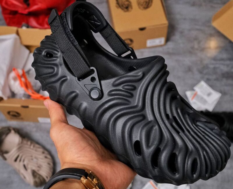 Dép Crocs Pollex Salehe Bembury Clog Black