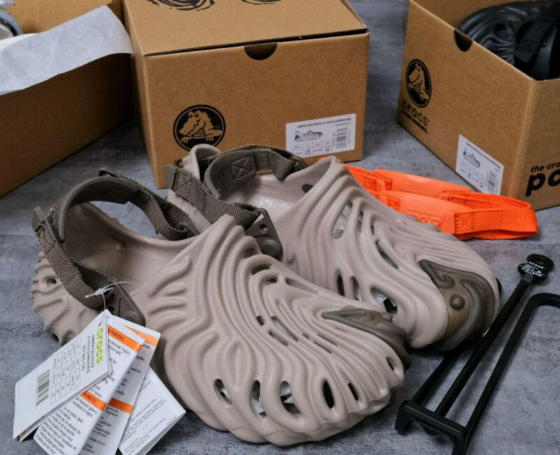 Dép Crocs Pollex Salehe Bembury Clog Menemsha Nâu