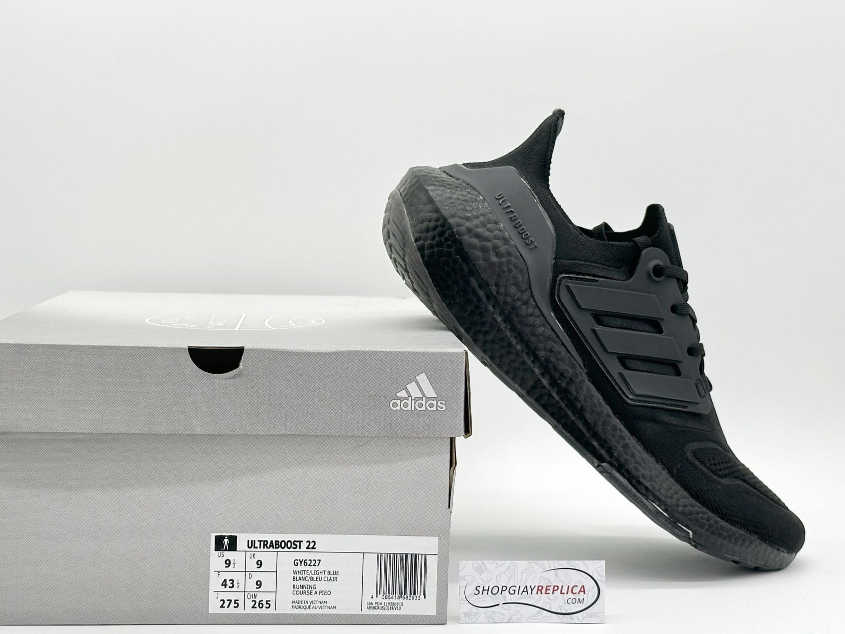 Giày Adidas UltraBoost 22 Đen Like Auth