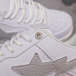 Giày A Bathing Ape Bape Sta X Jjjjound White Grey Like Auth