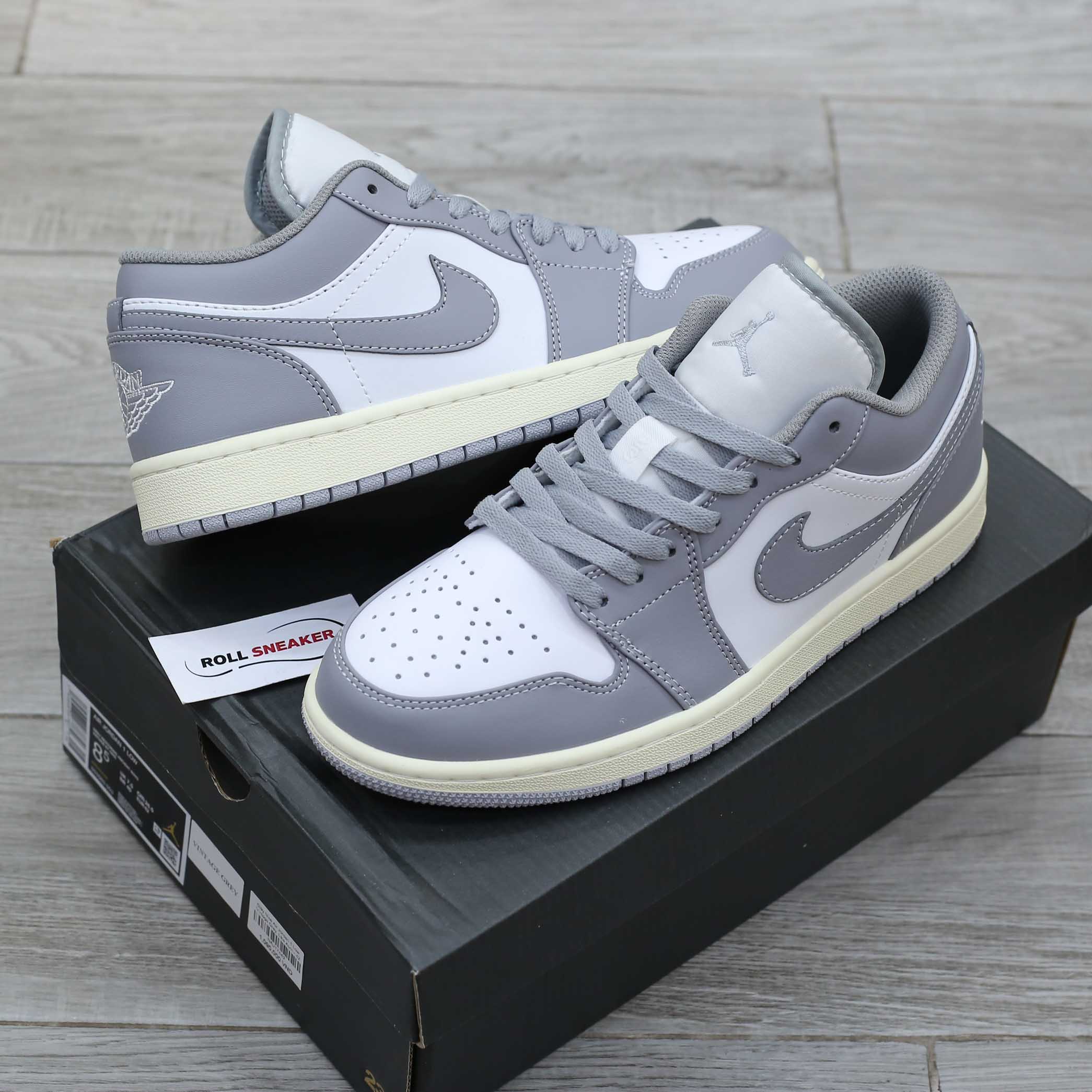Giày Nike Air Jordan 1 Low ‘Vintage Grey’ Like Auth