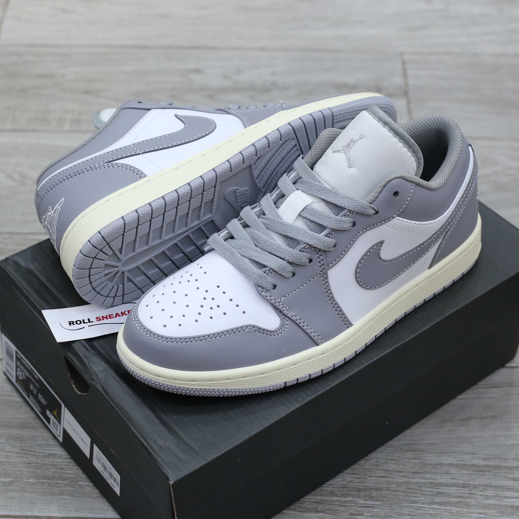 Giày Nike Air Jordan 1 Low ‘Vintage Grey’ Like Auth