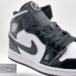 Giày Nike Air Jordan 1 Mid ‘Carbon Fiber’ Like Auth