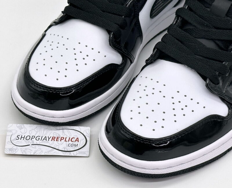 Giày Nike Air Jordan 1 Mid ‘Carbon Fiber’ Like Auth