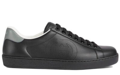 Giày Gucci Ace Sneaker with Interlocking G Black