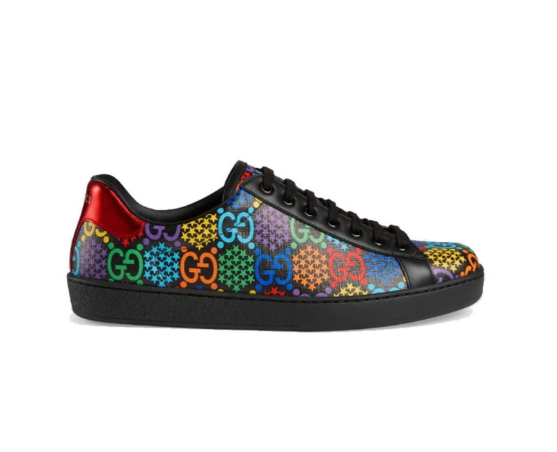 Giày Gucci Men GG Psychedelic Ace sneaker Like Auth