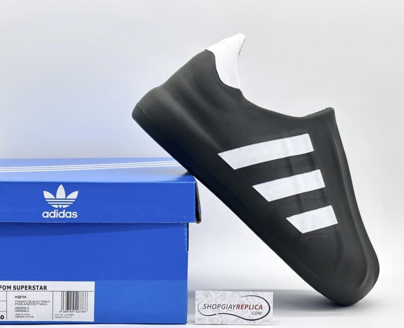 Giày Adidas Adifom Superstar đen trắng 'Black White'