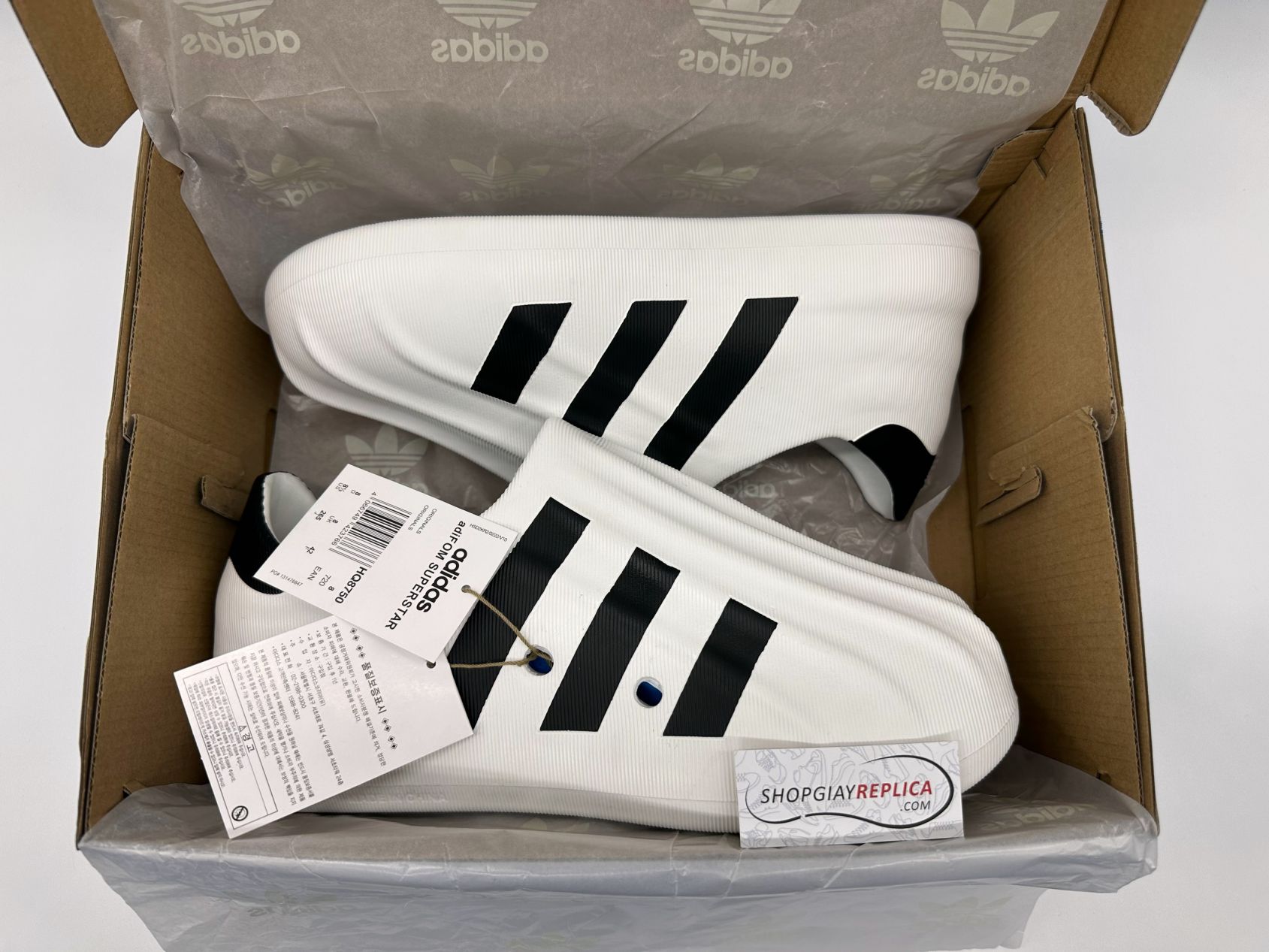 Giày Adidas Adifom Superstar ‘White Black’