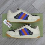Giày Gucci GG Screener White Blue Best Quality