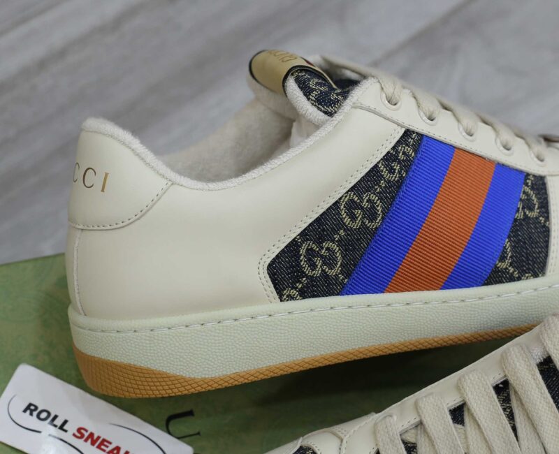 Giày Gucci GG Screener White Blue Best Quality