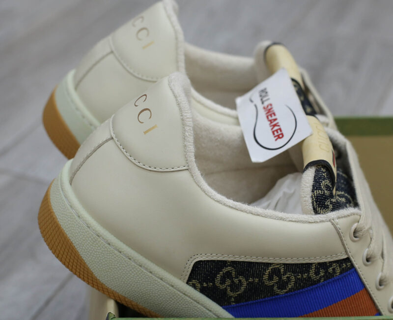 Giày Gucci GG Screener White Blue Best Quality