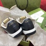 Giày Gucci Screener Black White Leather Like Auth