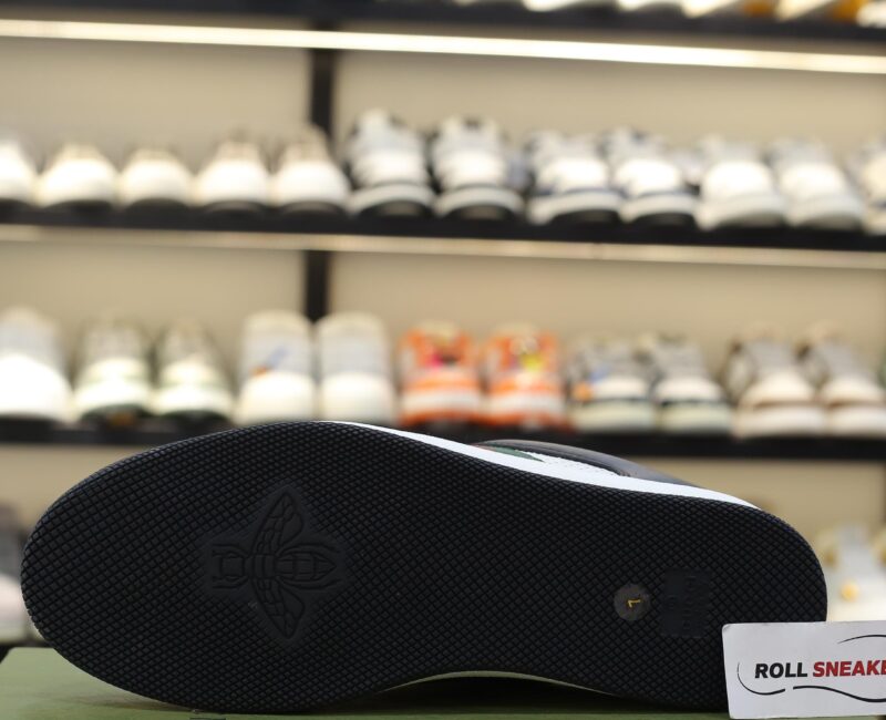 Giày Gucci Screener Black White Leather Best Quality