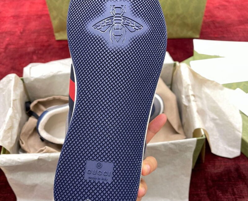 Giày Gucci GG Screener Grey Xám Da Lộn Suede Like Auth