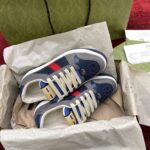 Giày Gucci GG Screener Grey Xám Da Lộn Suede Like Auth