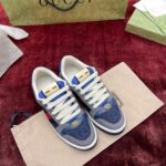 Giày Gucci GG Screener Grey Xám Da Lộn Suede Like Auth