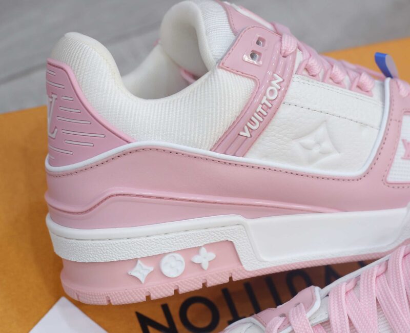 Giày Louis Vuitton Lv Trainer Monogram Pink Best Quality