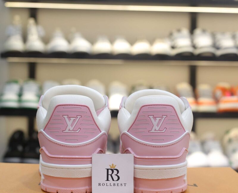 Giày Louis Vuitton Lv Trainer Monogram Pink Best Quality