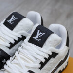 Giày Louis Vuitton Lv Trainer #54 Signature Black Like Auth