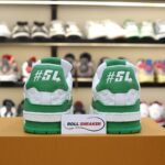 Louis Vuitton Lv Trainer #54 Signature Green White Best Quality