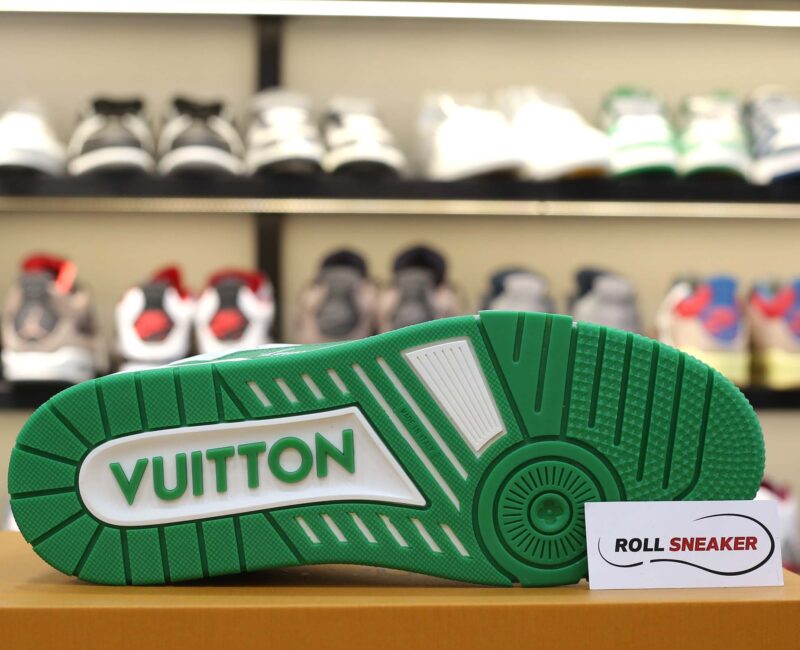 Louis Vuitton Lv Trainer #54 Signature Green White Best Quality