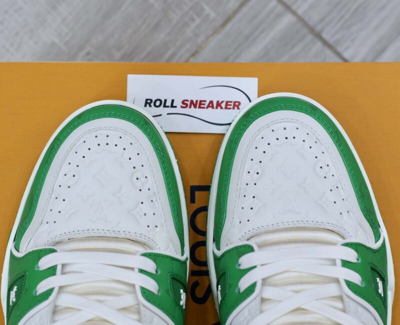 Louis Vuitton Lv Trainer #54 Signature Green White Best Quality